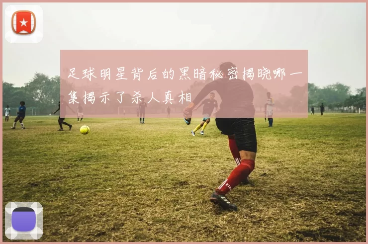 足球明星背后的黑暗秘密揭晓哪一集揭示了杀人真相
