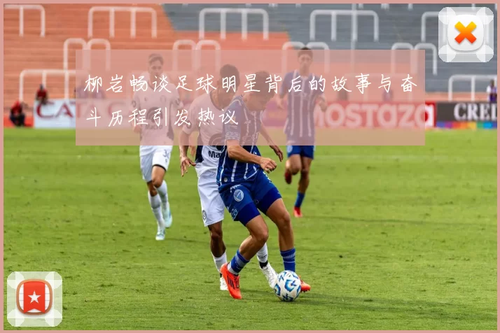 柳岩畅谈足球明星背后的故事与奋斗历程引发热议